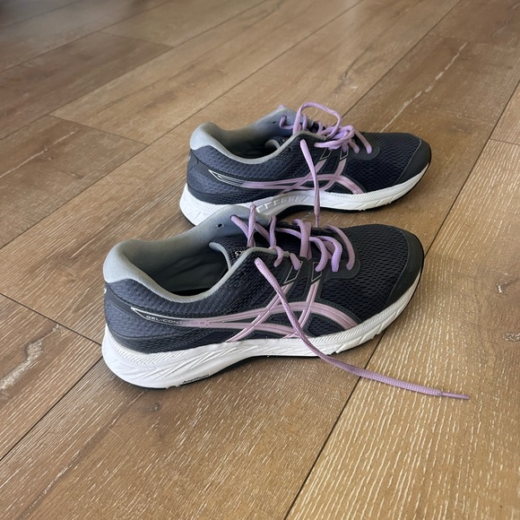 Asics Shoes - Asics Women's Black and Purple Athletic Shoes